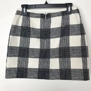 Womens Skirts Grey Plaid Skirt Women's High-Waisted Summer Pleated